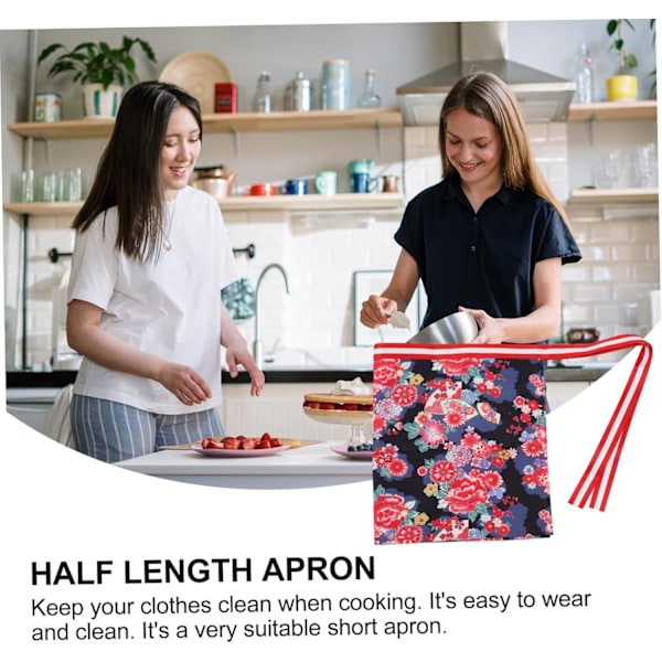 Sushi Forklæde Halv Talje Forklæde Bageforklæde Kokkeforklæde