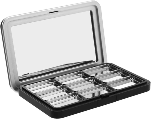 Magnetic Makeup Bag Eyeshadow Storage Box Empty Makeup Palette Refillable Eyeshadow Pan for Blush Highlighter