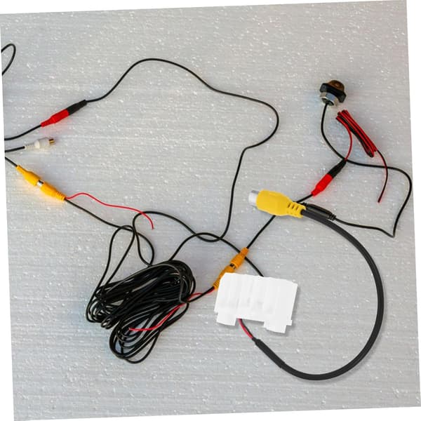 Kamerasele Adapter RCA-ingång Videosele Backkamera Kablage Backkamera