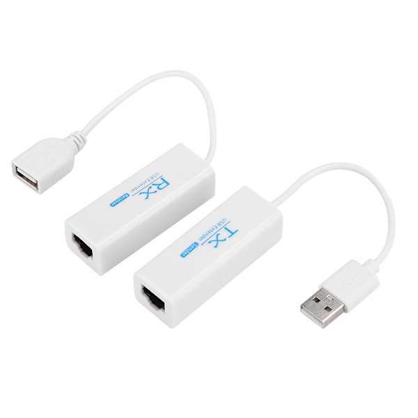 USB 2.0 200M Extender RJ45 Ethernet Extension Cable Network Cable Adapter
