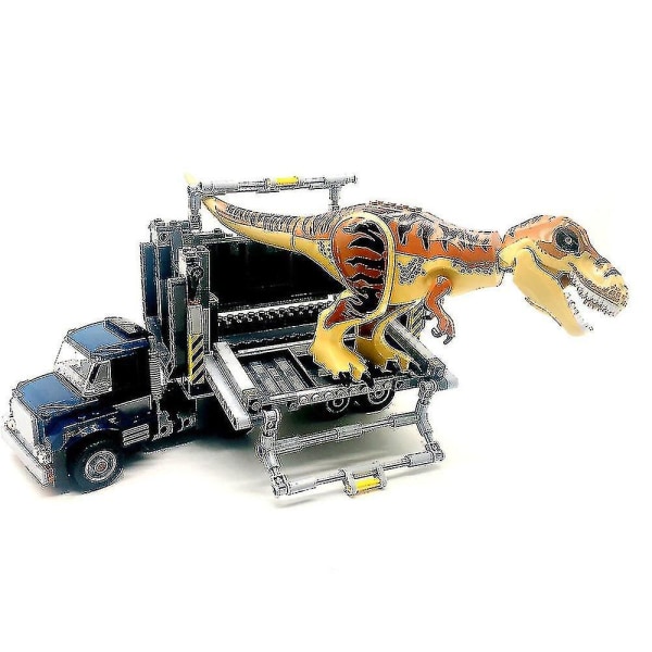 Kuljetuspalikat tyrannimainen dinosaurus Jurassic dinosauruslelu rakennuspalikat lasten lahja10919 (Ei laatikkoa)