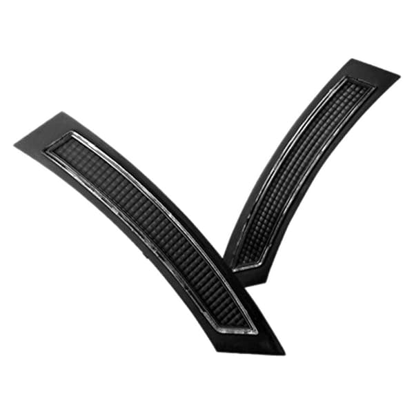 2 pcs set for E92 E93 3-series 2DR 328 2007-2013 Face Cover Bumper Reflector (Smoke Lens)