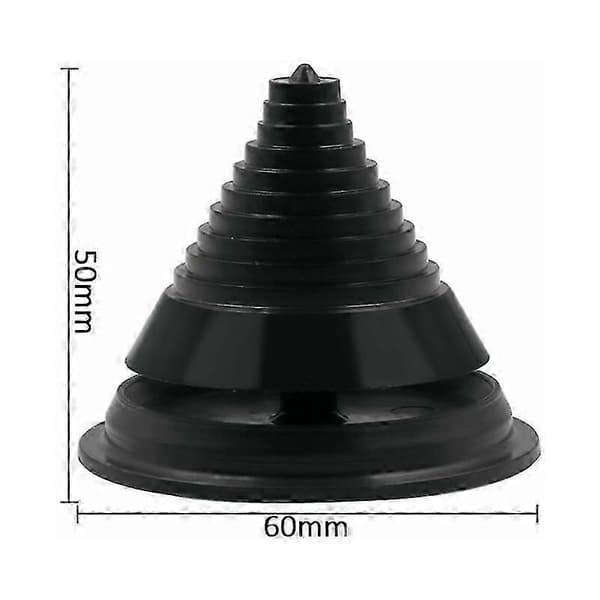Blade Balancer Lawn Mower Blade Balancing Blade Sharpening Test Balance 2pcs Black
