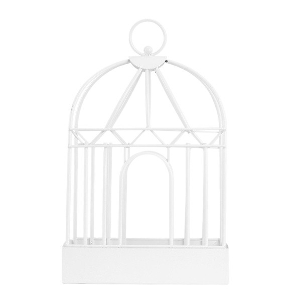 1 stk Fugleburformet Myggspiralstativ Stilige Hengemyggspiralholder HvitHvit18x12,8cm