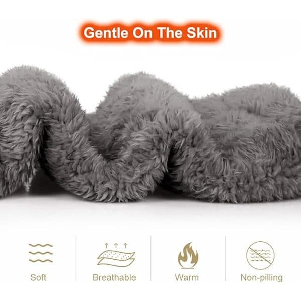 Snuggs Cozy Socks Lårhøye Knehøye Snuggle Paws Høye Sokker - FS - Grå grå grå