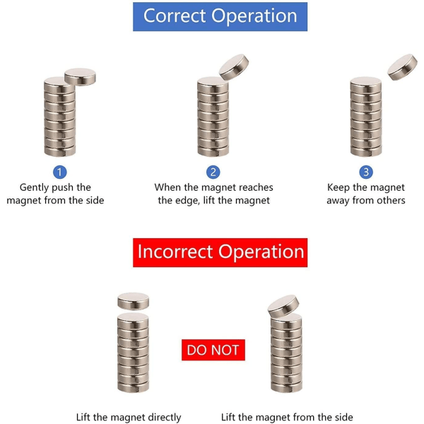 Harvinaisten maametallien magneetit, 50 kpl 8x3mm pienet neodyymimagneetit, monitoimiset jääkaappimagneetit, täydellinen jääkaappiin, tee-se-itse, askarteluihin, kotiin, kuivapyyhkimistaulu