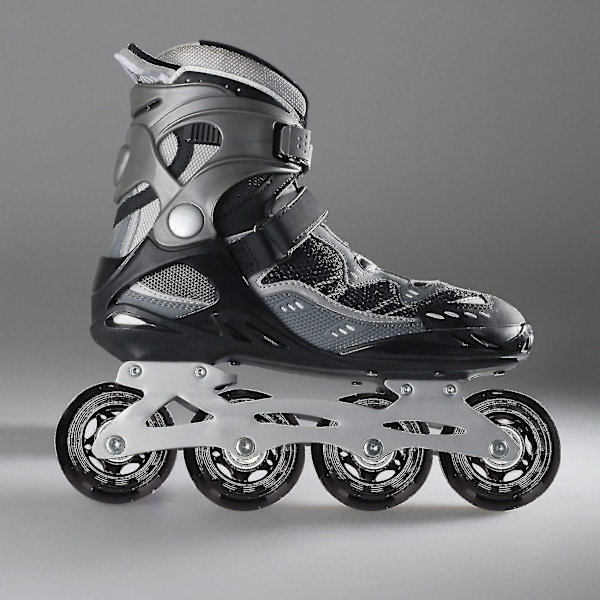 8-pack Inline Skate Hjul, Inomhus/utomhus Rullskridskohjul, Ersättningshjul med Lager 64mm