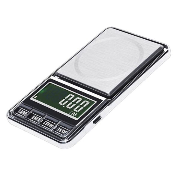 600g/0.01g Electronic Weighing Scale Mini Balance Pocket Scale Portable WeighingSilver