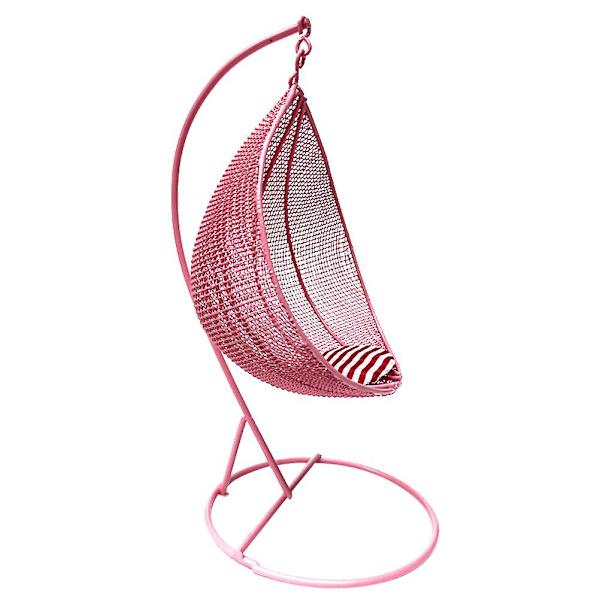 Egg Leke Miniatyr Hage Ornamenter Mikro Landskap Ornament Mini Svingestol Mikro Hage Svingestol