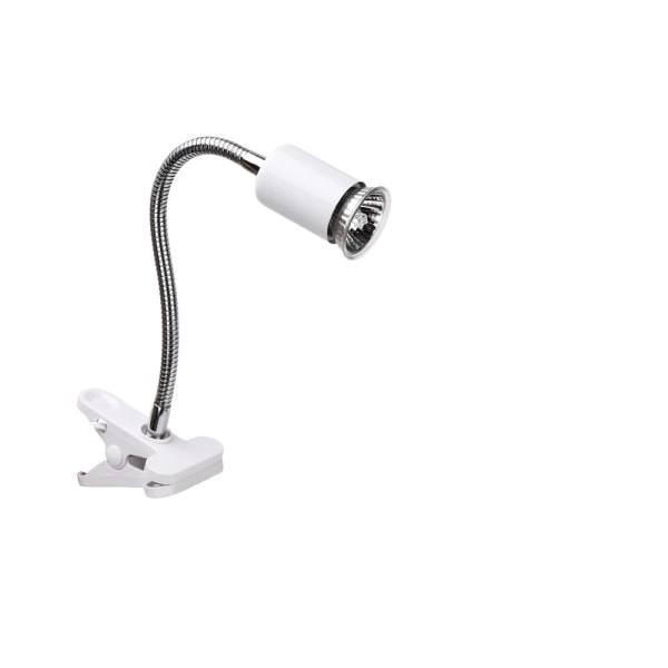 Krybdyrvarmelampe, Basking Spot Lampe, Full Spectrum Sollampe med 360° roterbare clips og dæmpbar kontakt til akvarium