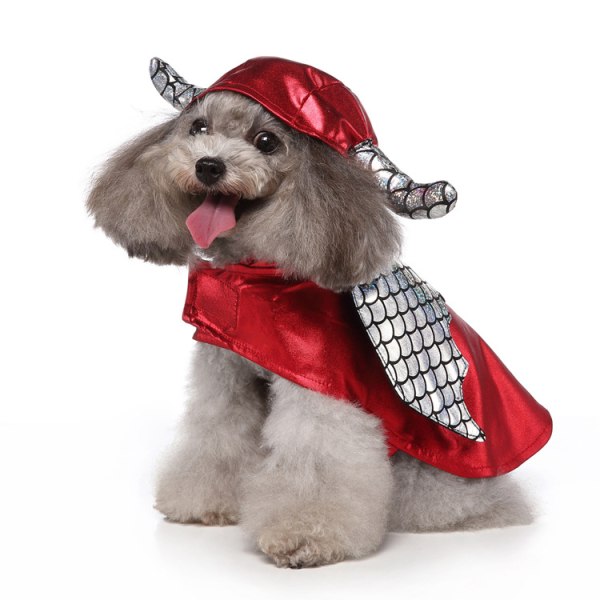 Kæledyrs Transformationskostume Halloween Kostumer Tøj Hund Cosplay Rekvisit Kat Cosplay Kostume Hund Cosplay Kostume Tøj