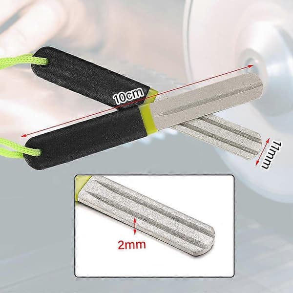 2 Pcs Hook Sharpener Hook File for Fishing Hook Diamond