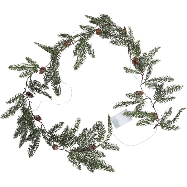 Christmas String Lights Garland Pinecone Red Berry Garland Fairy Light String Lights For Christmas Holiday Party Patio Dekor