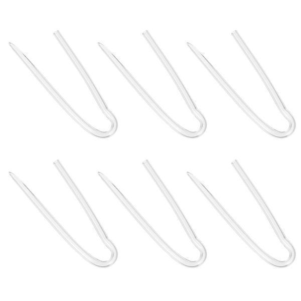 6 kpl Korva-apulaitteen Putket, Premium Kestävä Vahva Korva-apulaitteen Putki 7X3X0.5CM