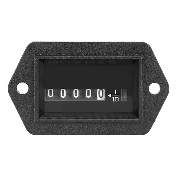 Generator Hour Meter, DC 6-50V, IP65 Waterproof, for Construction Vehicles
