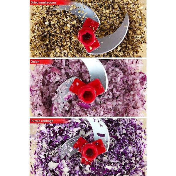 Hånddrevet foodprocessor hakker - spotudsalg