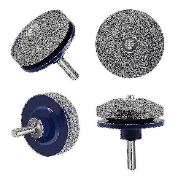 4-pack Lawn Mower Blade Sharpener Lawn Mower Sharpener for Drill FT