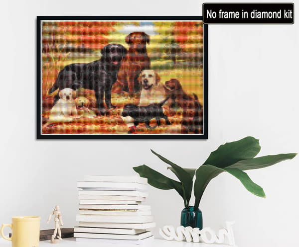 DIY 5D(49)30x40cm Diamantmalingssett for voksne Diamant Pai