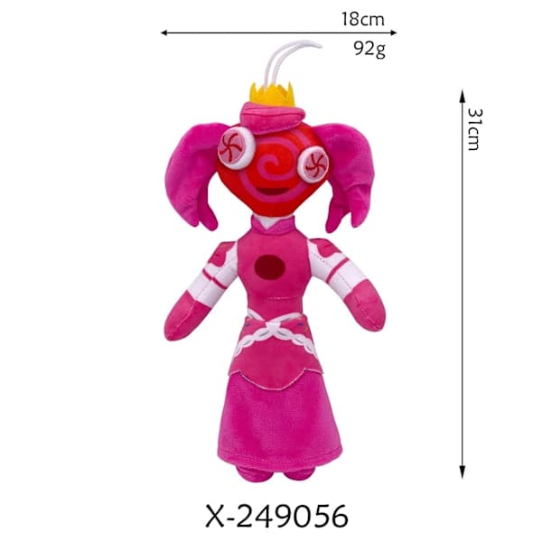 Magic Digital Circus Animation Clown Queen Plyschdocka Barnpresent - Bubble Man Bubble man