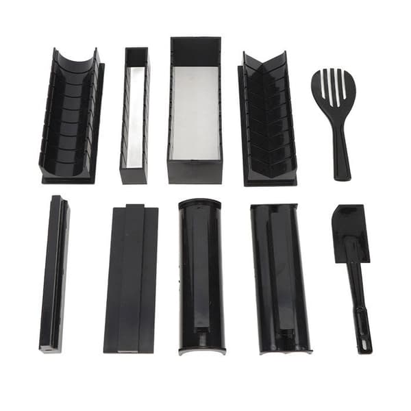 Sushikit - XVX - 10 delar - ABS-material - Olika former - Lätt att rengöra