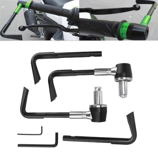 CNC Motorcycle Handlebar Brake Lever Guard Silver
