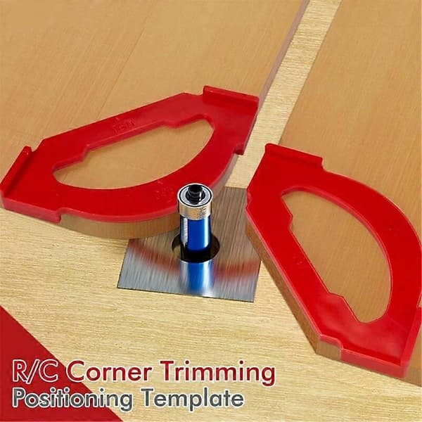 Router Template Tool, 4-pack for Quick Rounding and Shaping in Woodworking
