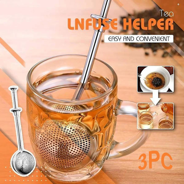 Teebryggare Sil, Hängande 3-pack Ziplock-påse Organizer Matvåg Grönsakshackare Cof