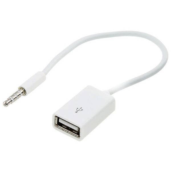 3,5 mm Aux -uros USB-naaras adapterikaapeli