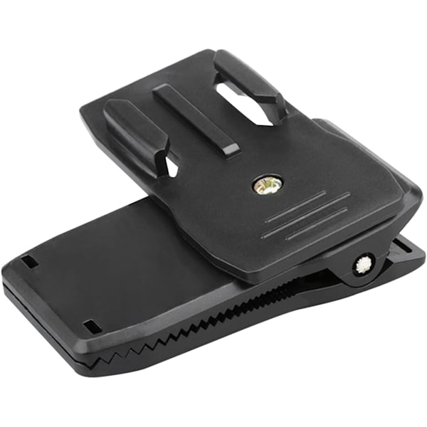 360° Rotating Camera Clip for Backpack Action Camera Shoulder Strap Strong Clamp for Hiking