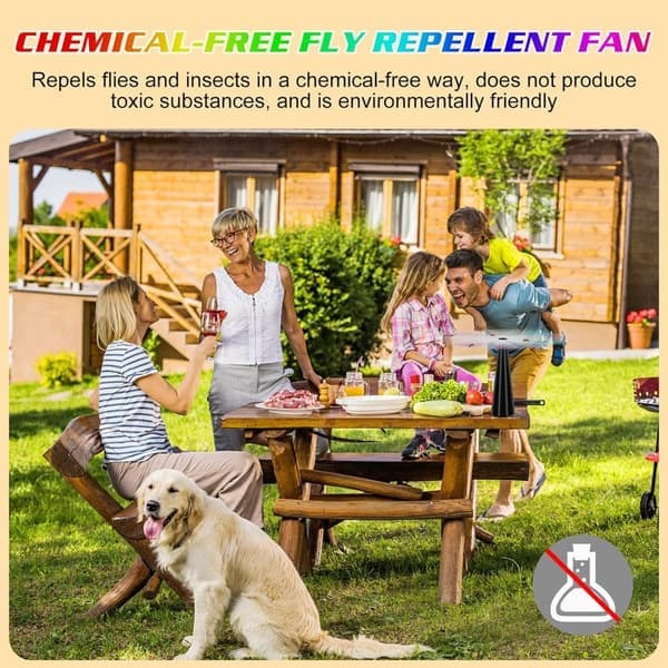 Fly Catcher, 2-pack Automatic Fly Trap, Against Flies and Others, for Table, Patio and Restaurant