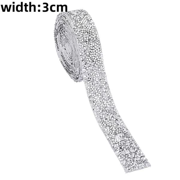 Strassbånd Fixa Strass Teip 3CM 3CM 3cm