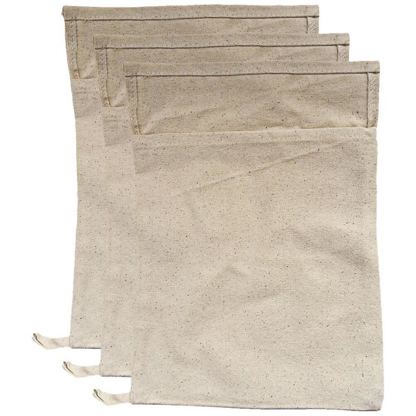 3 stk Bomulds-Isposer Bomulds-Isposer Holdbare Knuste Isposer Isposer Til BarBeige34x22cm Beige 34x22cm