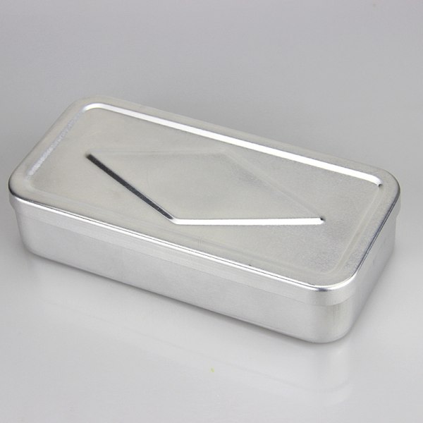 50ml Sterilisation Instrument Case Organizer Bakke - Sølv, Nåle Organizer