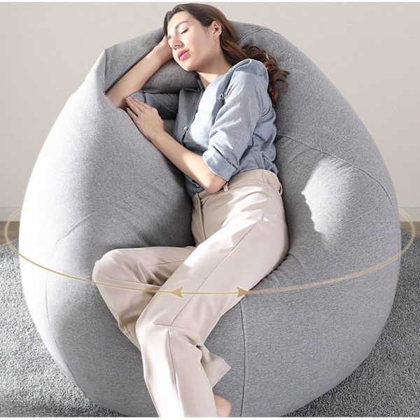 Extra Stora Sittsäckar Sofföverdrag Inomhus Lazy Lounger För Vuxna Barn