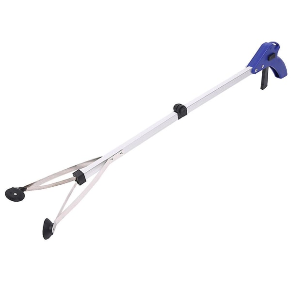 Verktøy for å plukke opp søppel, sammenleggbar, grep, plukke opp verktøy, grep, pinne, sammenleggbar, sammenleggbar, rekkevidde, grep, blå, 80 cm Blue 80cm