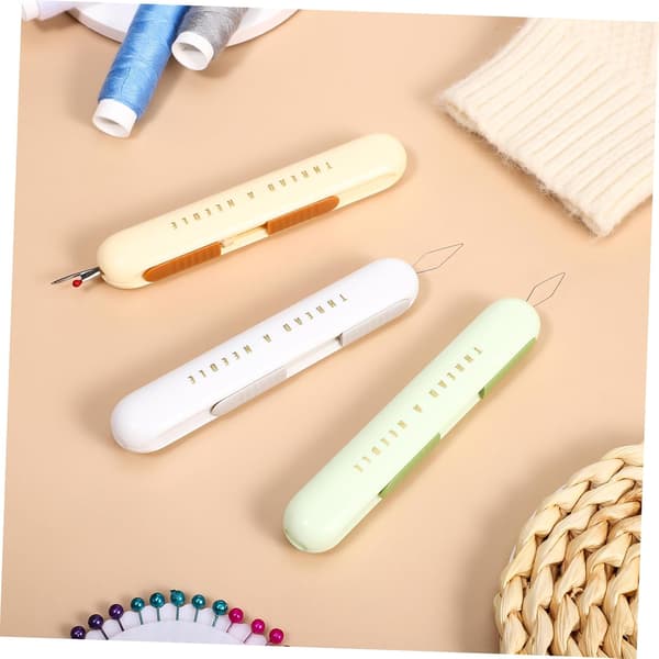 Needle Threader and Seam Ripper Threading Tool for Hand Sewing, Sewing Accessories for Embroidery and Craft Projects