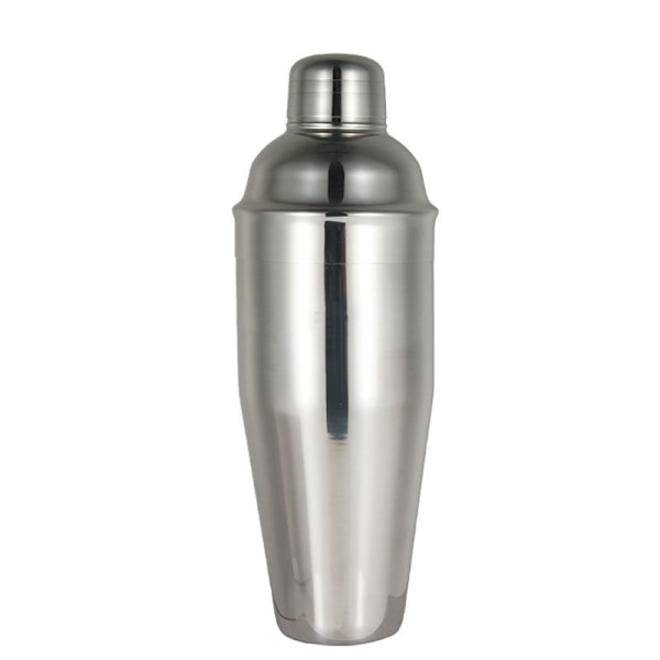 Stor 23 oz Cocktail Shaker Sæt i Rustfrit Stål - Martini Shaker Sæt med Indbygget Si, Dobbeltsidet Jigger og Ske