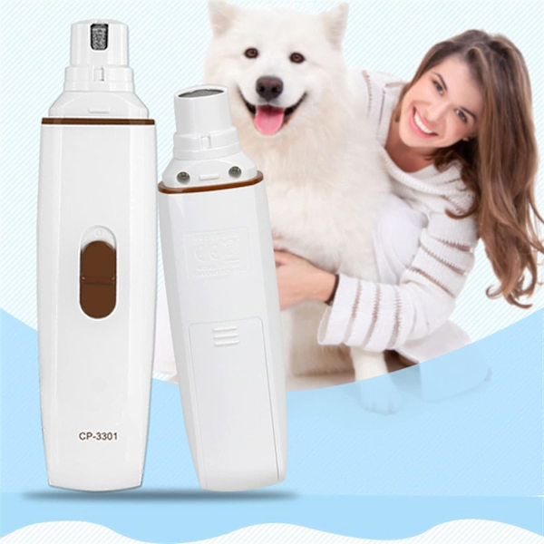 Professionelle Elektriske Kløftang til Hundehvalpe - Pet Grooming Tool Paw Paws Pet Grooming (Farve: Brun)