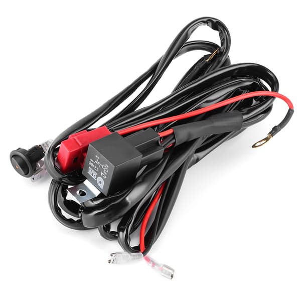 12V 40A High-Efficiency Waterproof Work Light Switch Power Supply for LED Light Bar with Long Cable