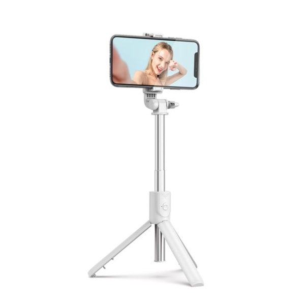 Foldbar Gimbal-stabilisator Smartphone-stativ Selfie-stick Håndholdt Stabilisator