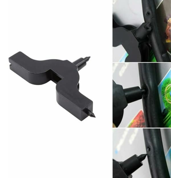 2 st droppbevattningstillbehör, 3 mm/4 mm hålstansningsborr