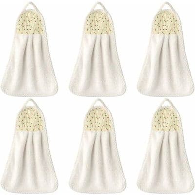 Handdukar - PZCC - Hängande - Polarkorall - Beige - 6-pack