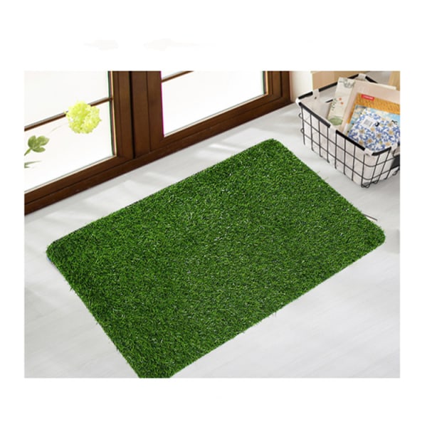 Keinotekoinen nurmikko matto 15.7\"x24\" Ulkona keinotekoinen nurmikko matto oviaukon matto nurmikko nurmikko matot viemärireikiä nurmikko matto alusta koirille
