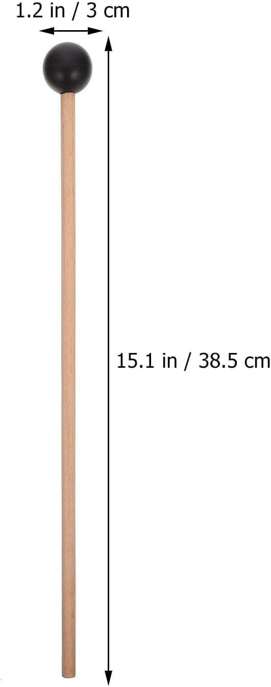 6st Marimba Mallets Slagverksinstrument Mallets Trä Gummi Högkvalitativt Gummi Robust Bra Ton