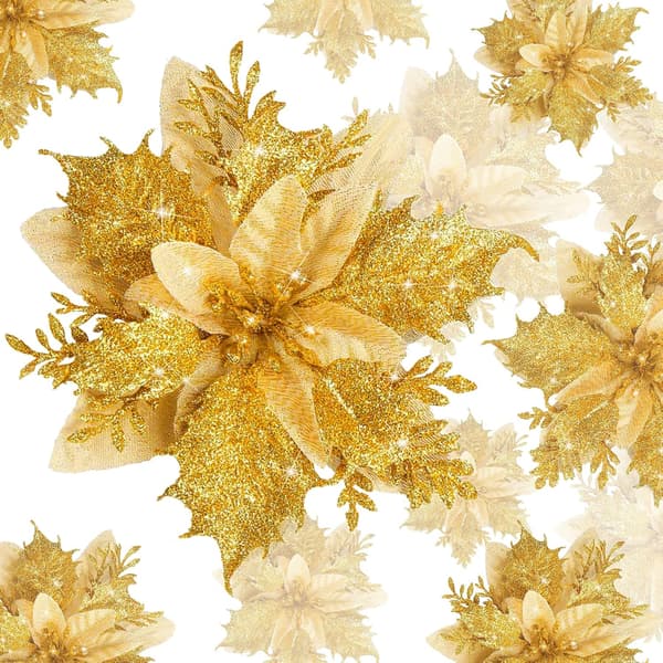 Joulukoristeet, Tekojoulukukat, Glitter Chri