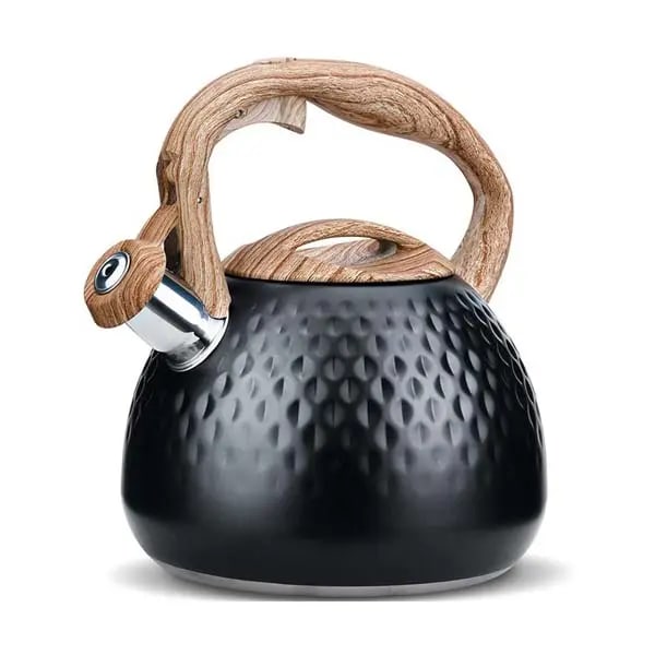 Tekande - Holdbar Tekande i Rustfrit Stål - Hurtig Kogning, Kompatibel med Alle Komfurtyper - Ikke-giftig, PTFE & PFOA Fri - Inkluderer Grydeholder - Blå