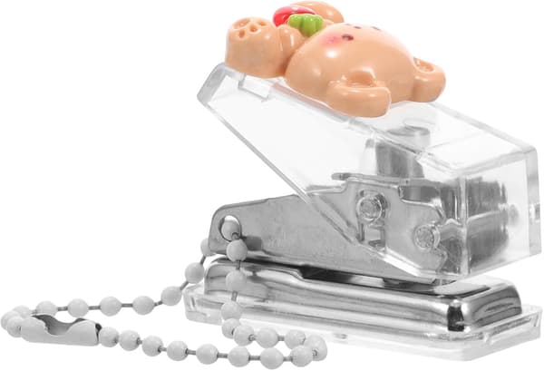 Portable Cartoon Mini Single Hole Punch Paper Punch Tool