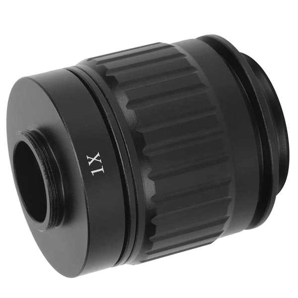 Trinocular Stereo Microscope Camera Adapter 1X 38mm C-Mount Lens