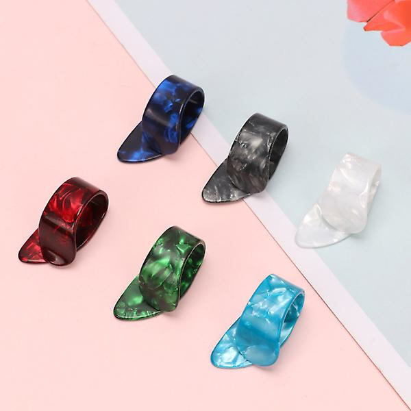 12 st Plektrum Gitarr Jazz Plektrum Gitarrtillbehör Akustisk Gitarr Plektrum Elgitarr Plektrum Blandade Färger 3X1CM