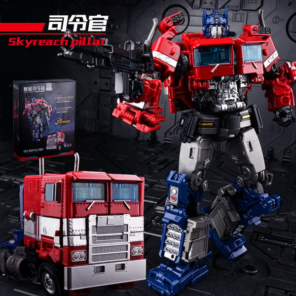 Transformers Leksaker Optimus Prime Leksaker Transformabel Bil Robot Transformabel Actionfigur Modell Barn Födelsedagspresent